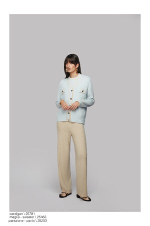 Art. 25781 Cardigan – Art. 25463 Maglia/Sweater – Art. 25203 Pantalone/Pants